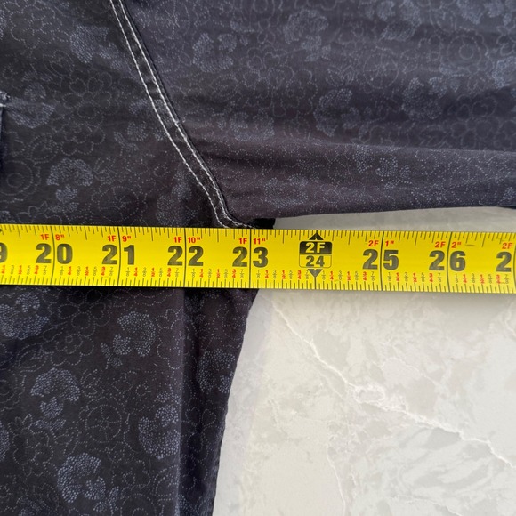 Rock & Roll Cowboy Floral Print Western Shirt Mens Long Sleeve Button Up Black L - Picture 7 of 8